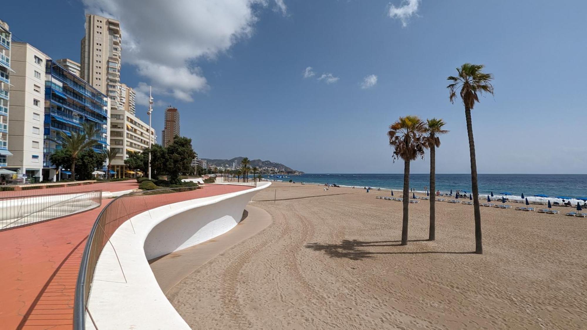 Pintor Sorolla Sea Front Apartment Benidorm Eksteriør bilde