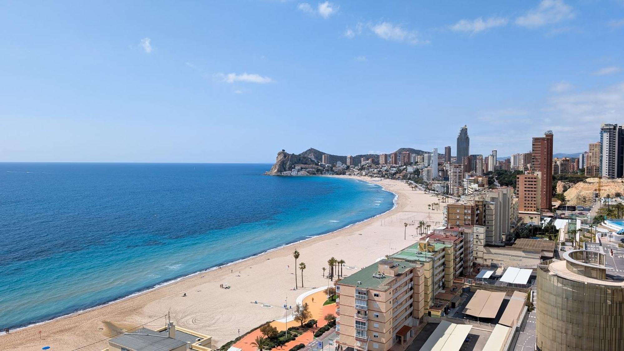 Pintor Sorolla Sea Front Apartment Benidorm Eksteriør bilde