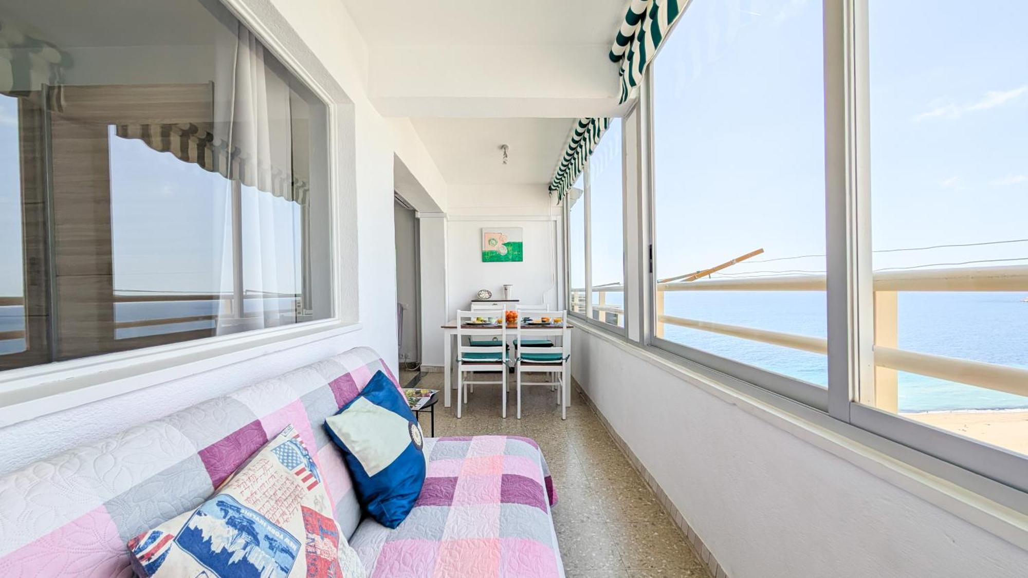 Pintor Sorolla Sea Front Apartment Benidorm Eksteriør bilde