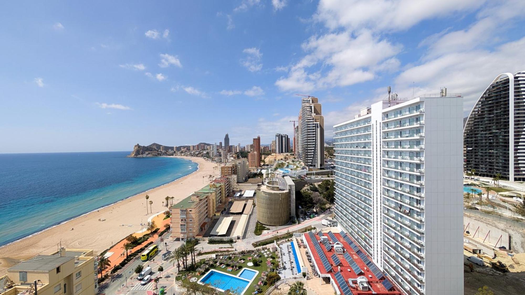 Pintor Sorolla Sea Front Apartment Benidorm Eksteriør bilde