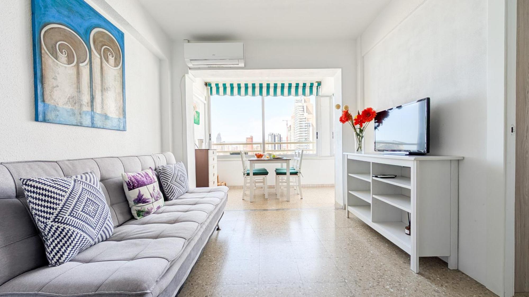 Pintor Sorolla Sea Front Apartment Benidorm Eksteriør bilde